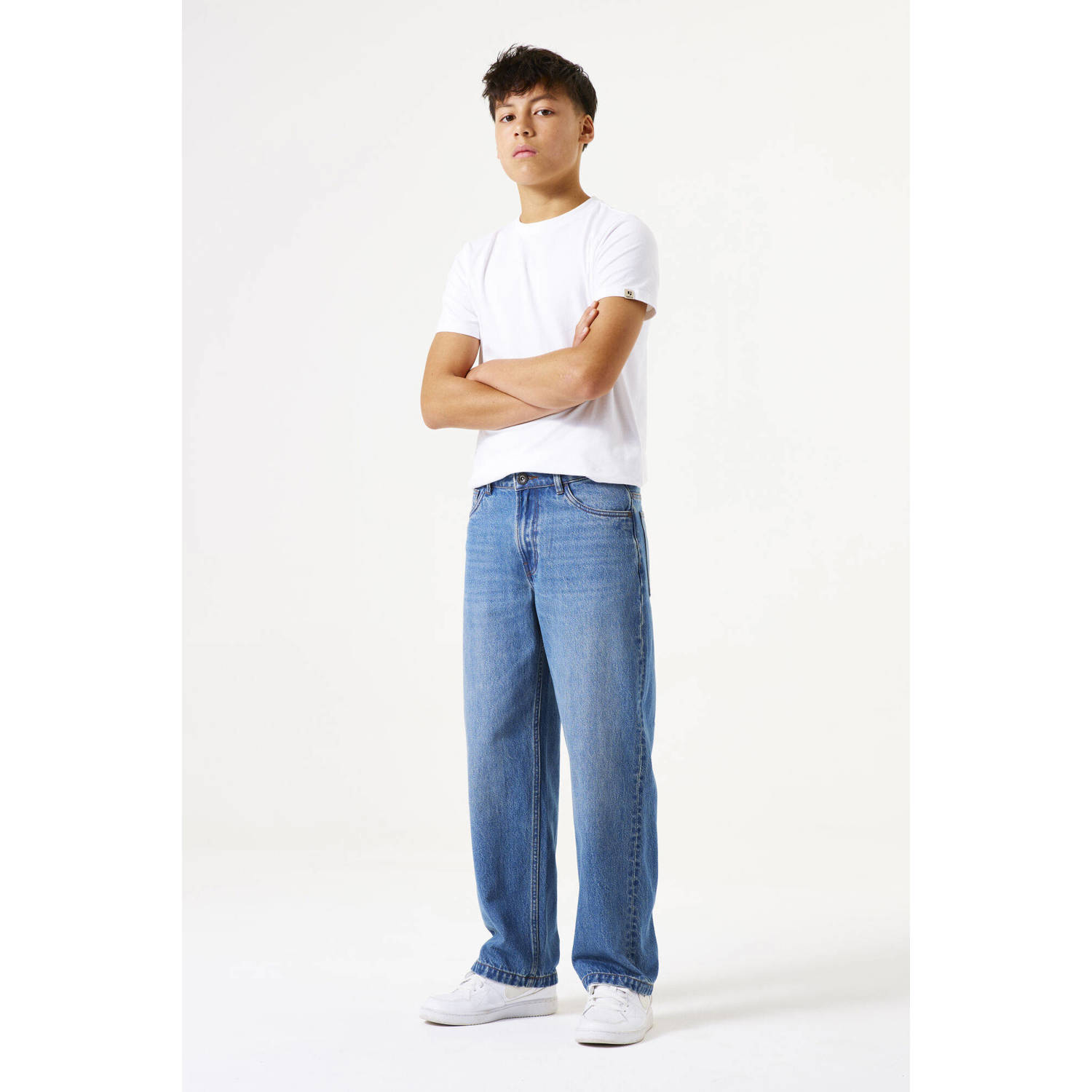 Garcia loose fit jeans medium blue denim