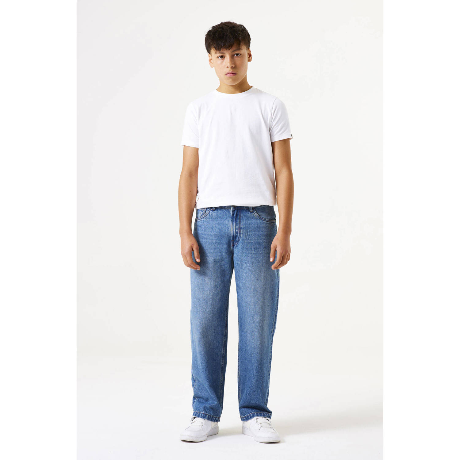 Garcia loose fit jeans medium blue denim