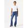 Garcia high waist flared jeans dark blue denim