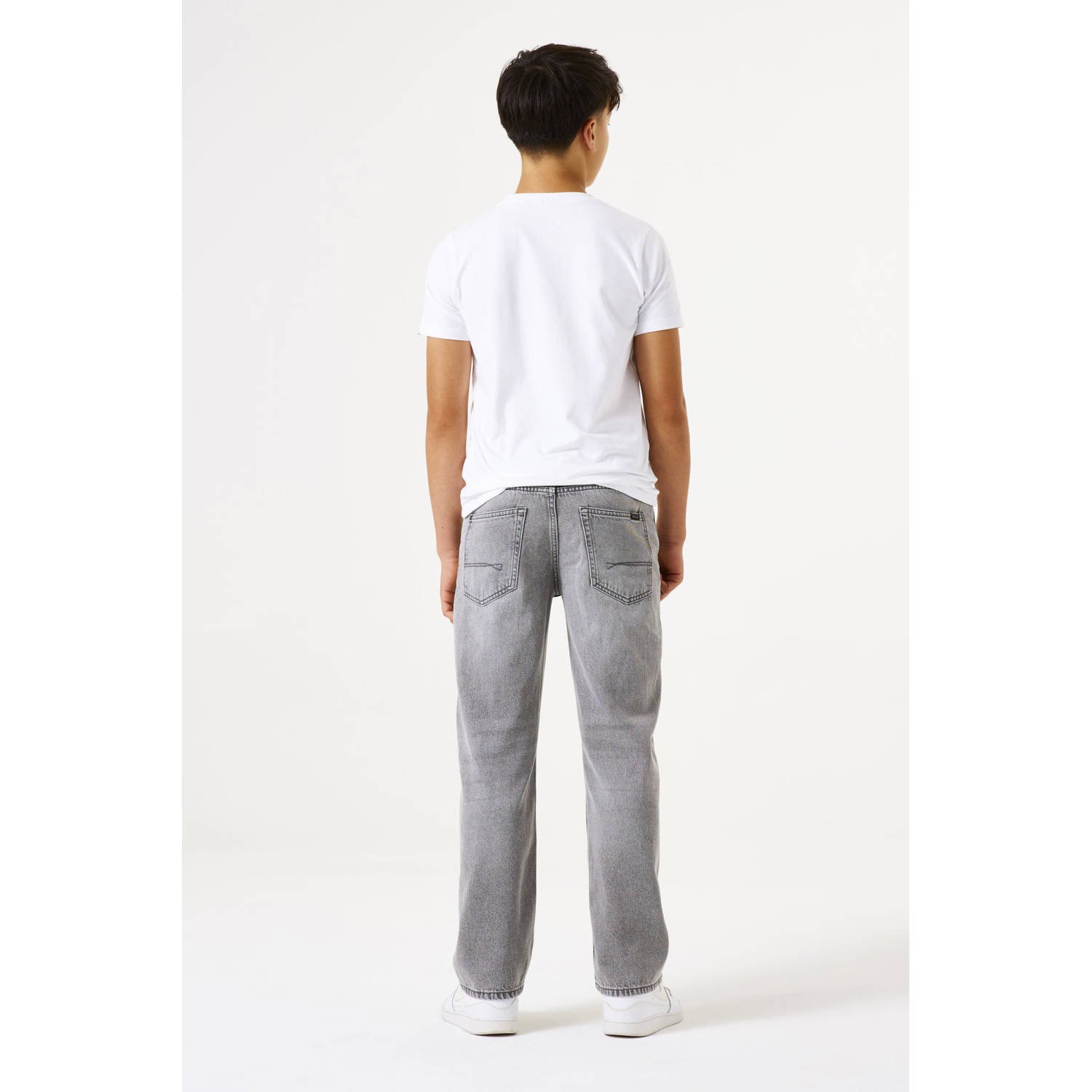 Garcia straight leg jeans grey denim