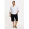 YOEK high waist bermuda short zwart
