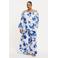 YOEK wide leg high waist casual broek wit
