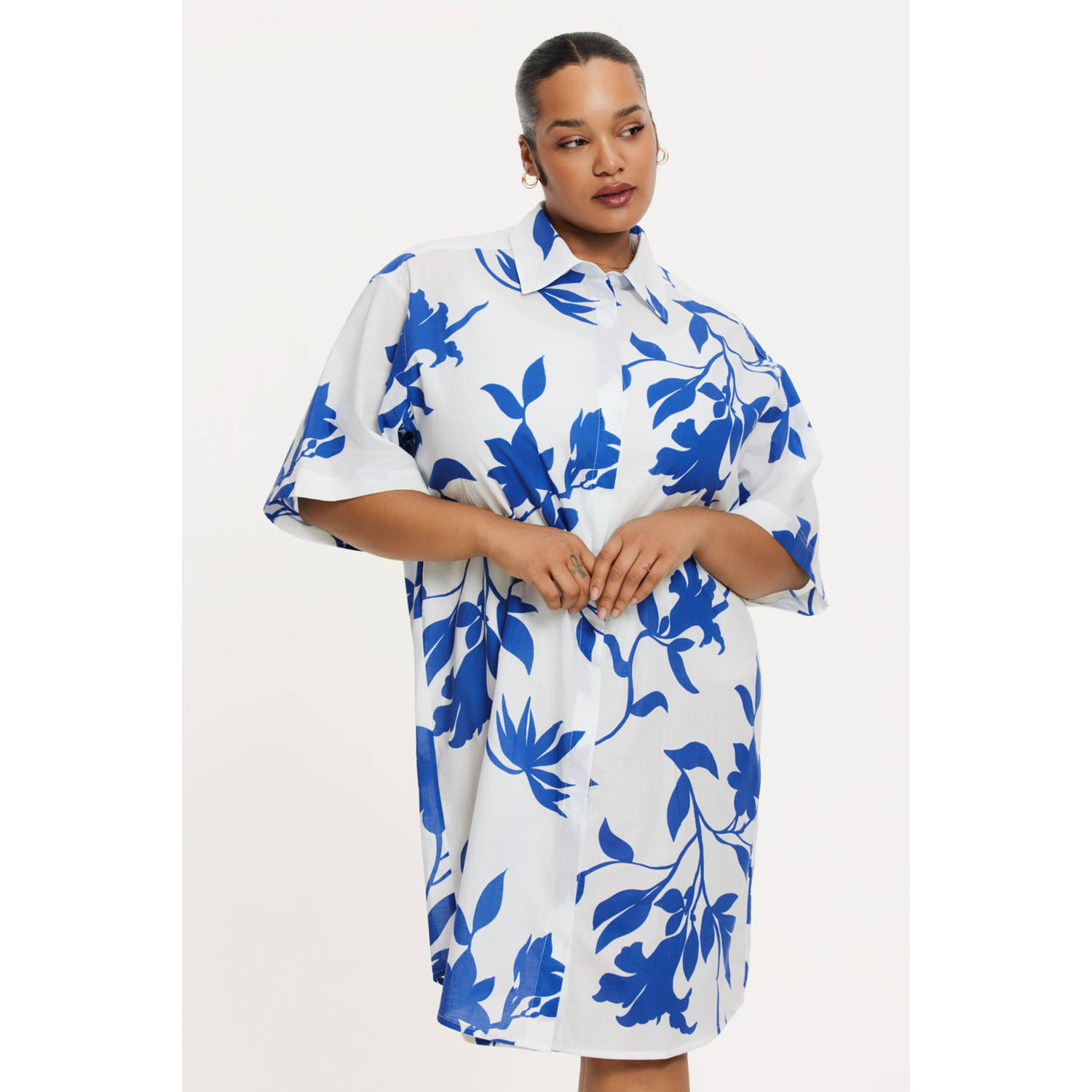 YOEK blousejurk blauw