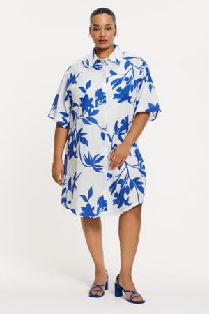 blousejurk blauw