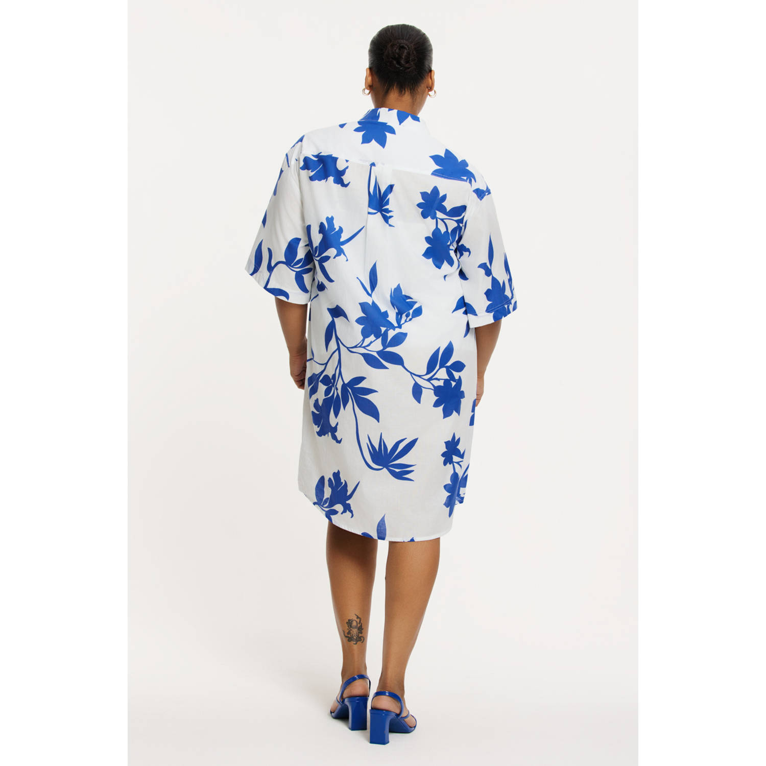 YOEK blousejurk blauw