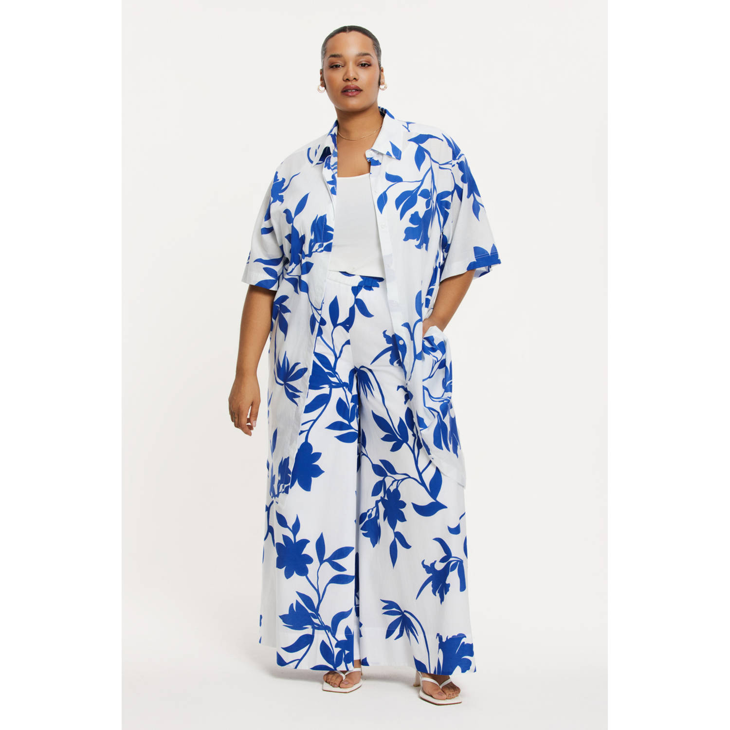 YOEK blousejurk blauw
