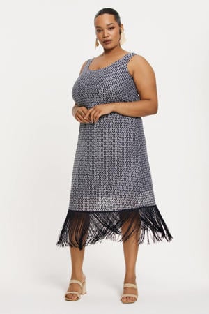 zomerjurk donkerblauw