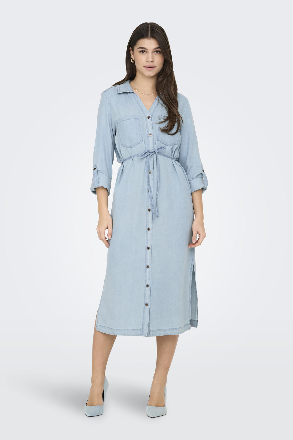 Jenka  Shirt - Light Blue
