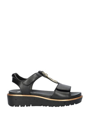 Bilbao  leren sandalen zwart