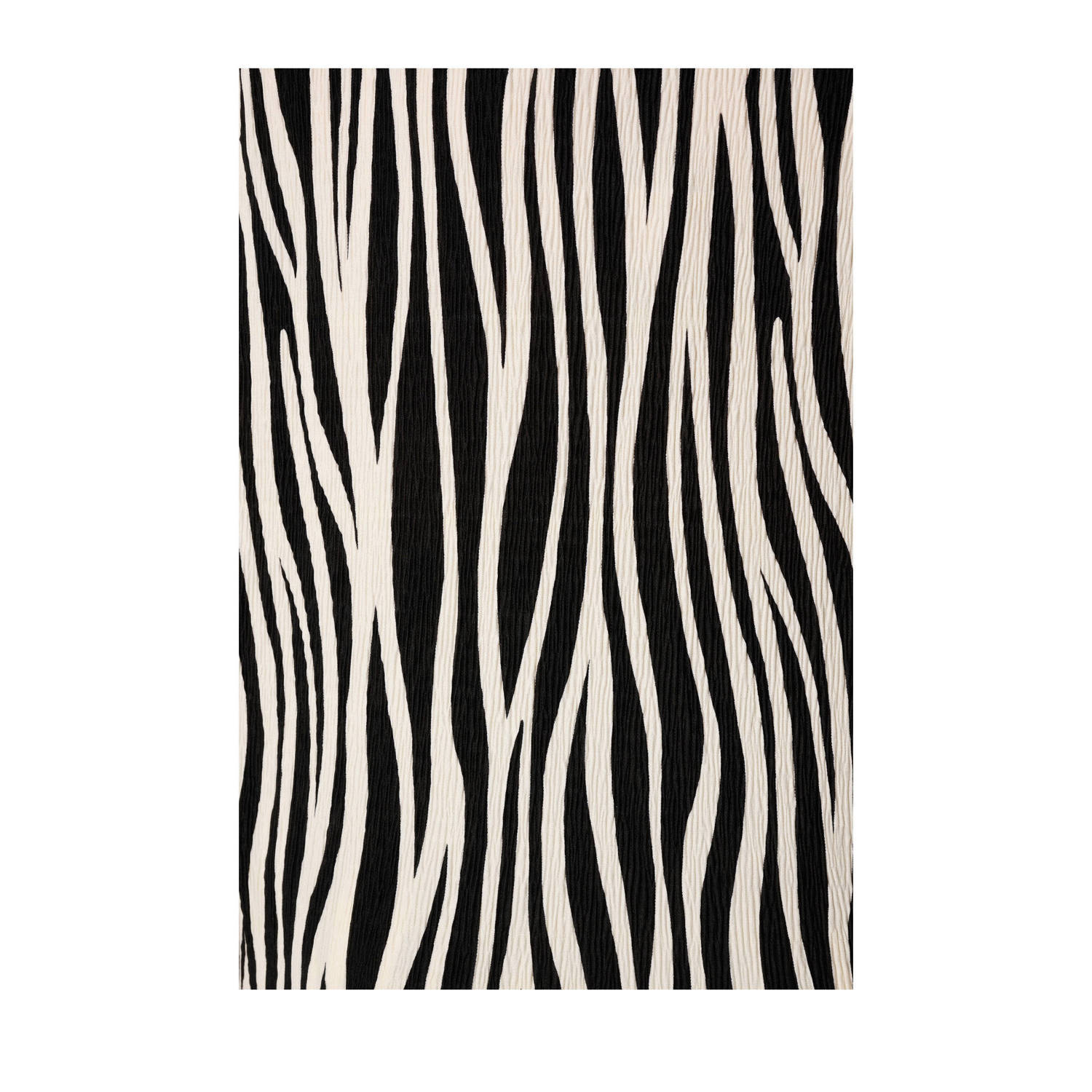 MS Mode straight regular waist casual broek zwart