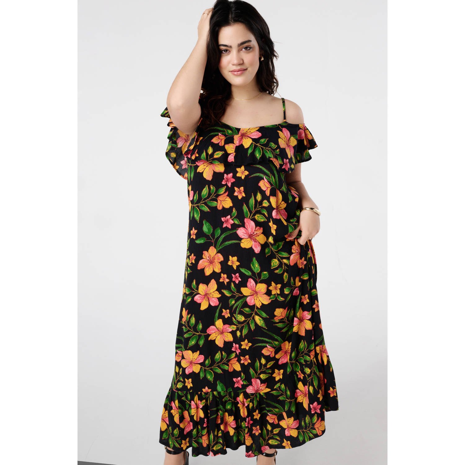 MS Mode maxi jurk groen