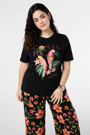 T-shirt zwart