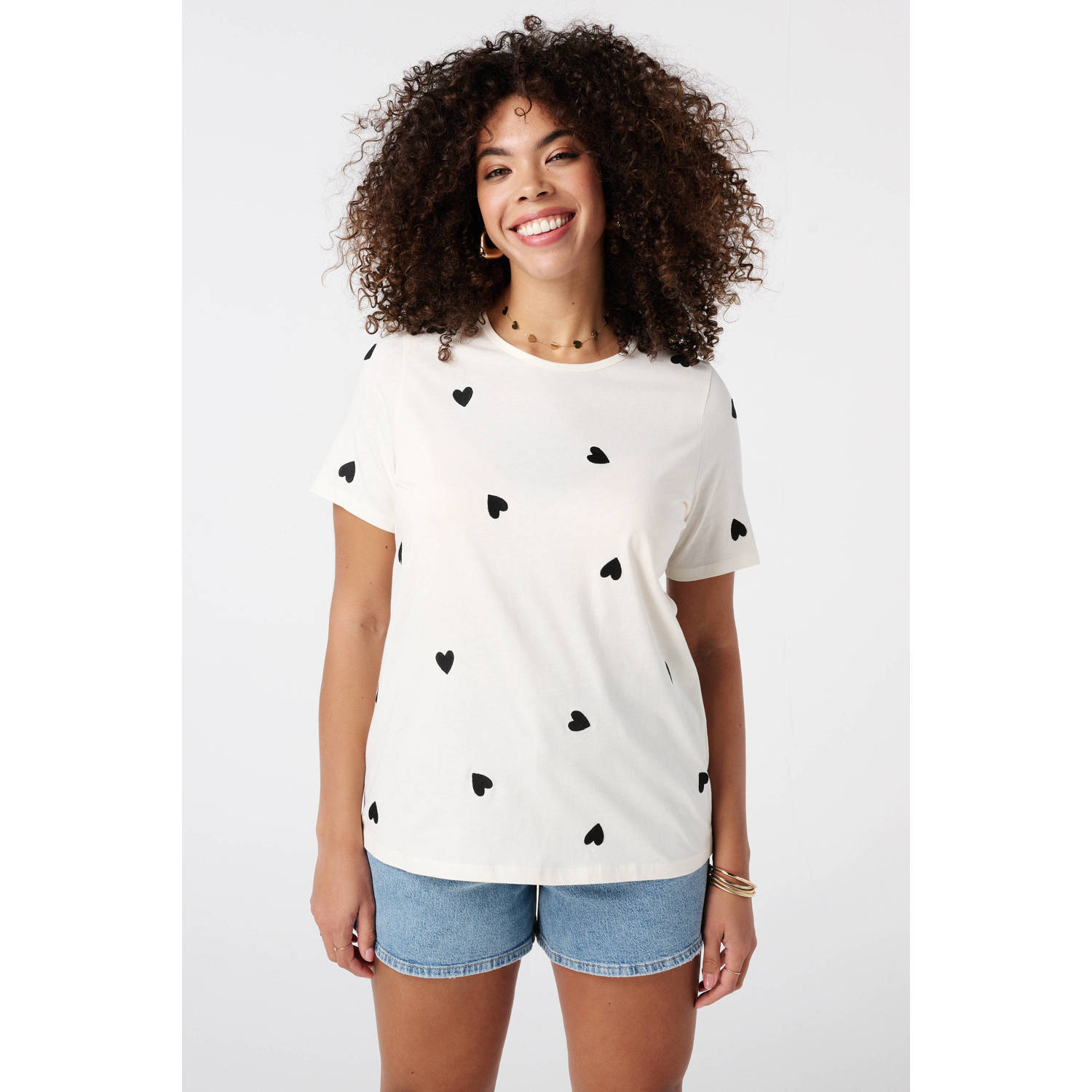 MS Mode T-shirt crème