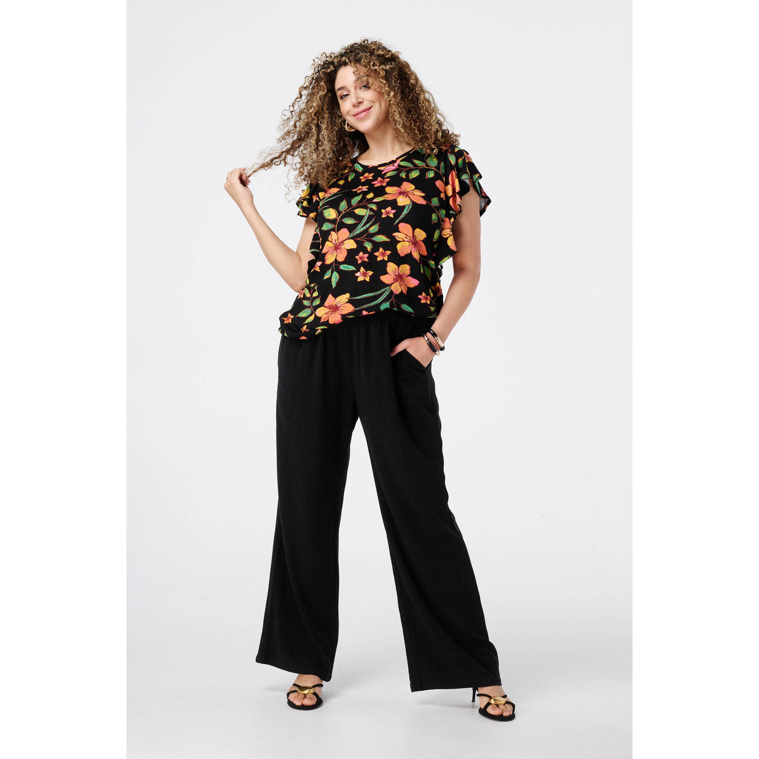 MS Mode top zwart