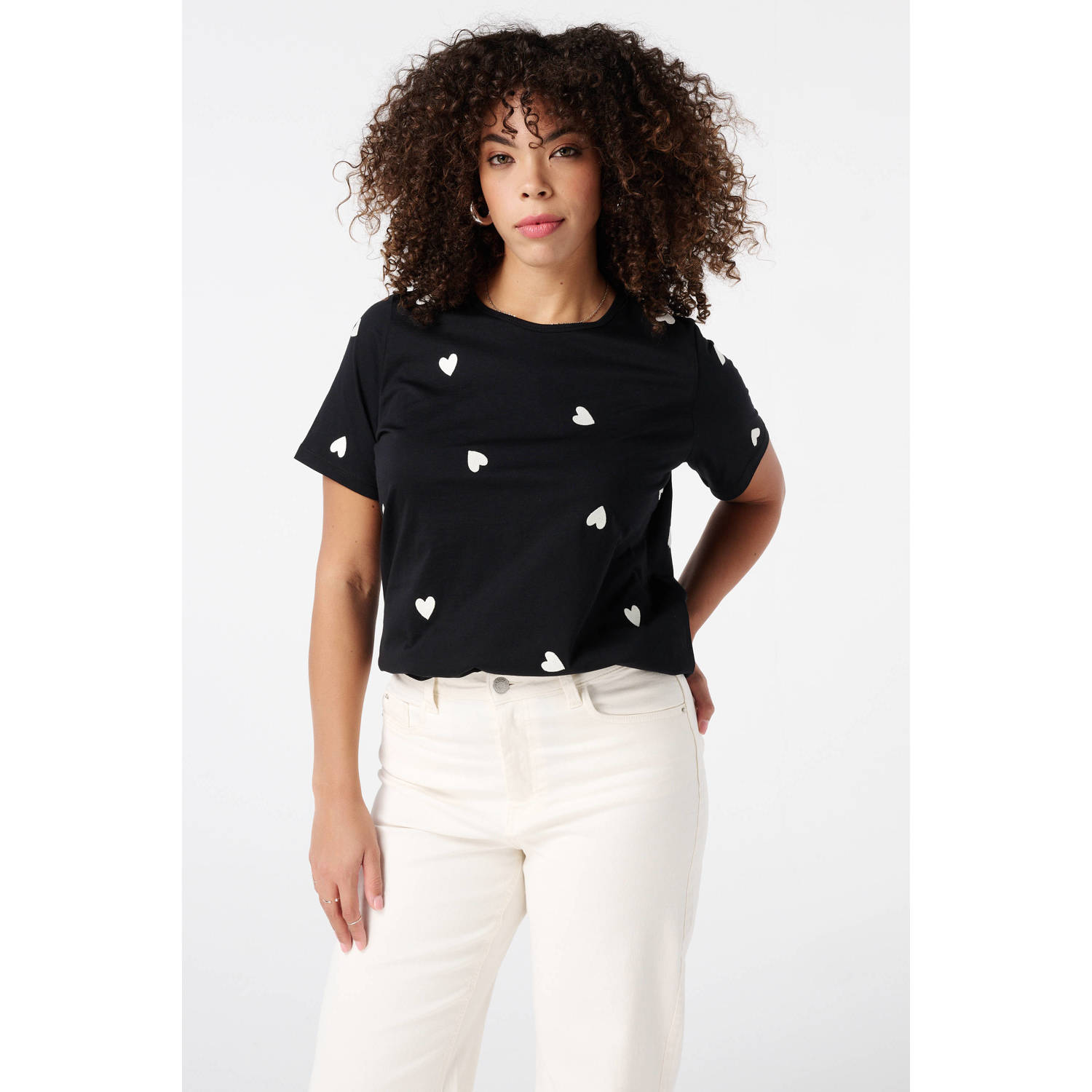 MS Mode T-shirt zwart