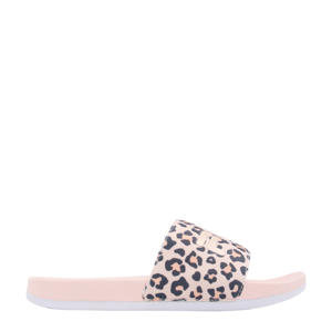   badslippers roze/zwart