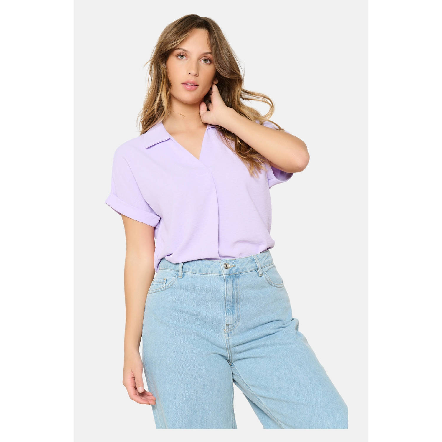LOLALIZA blousetop lila
