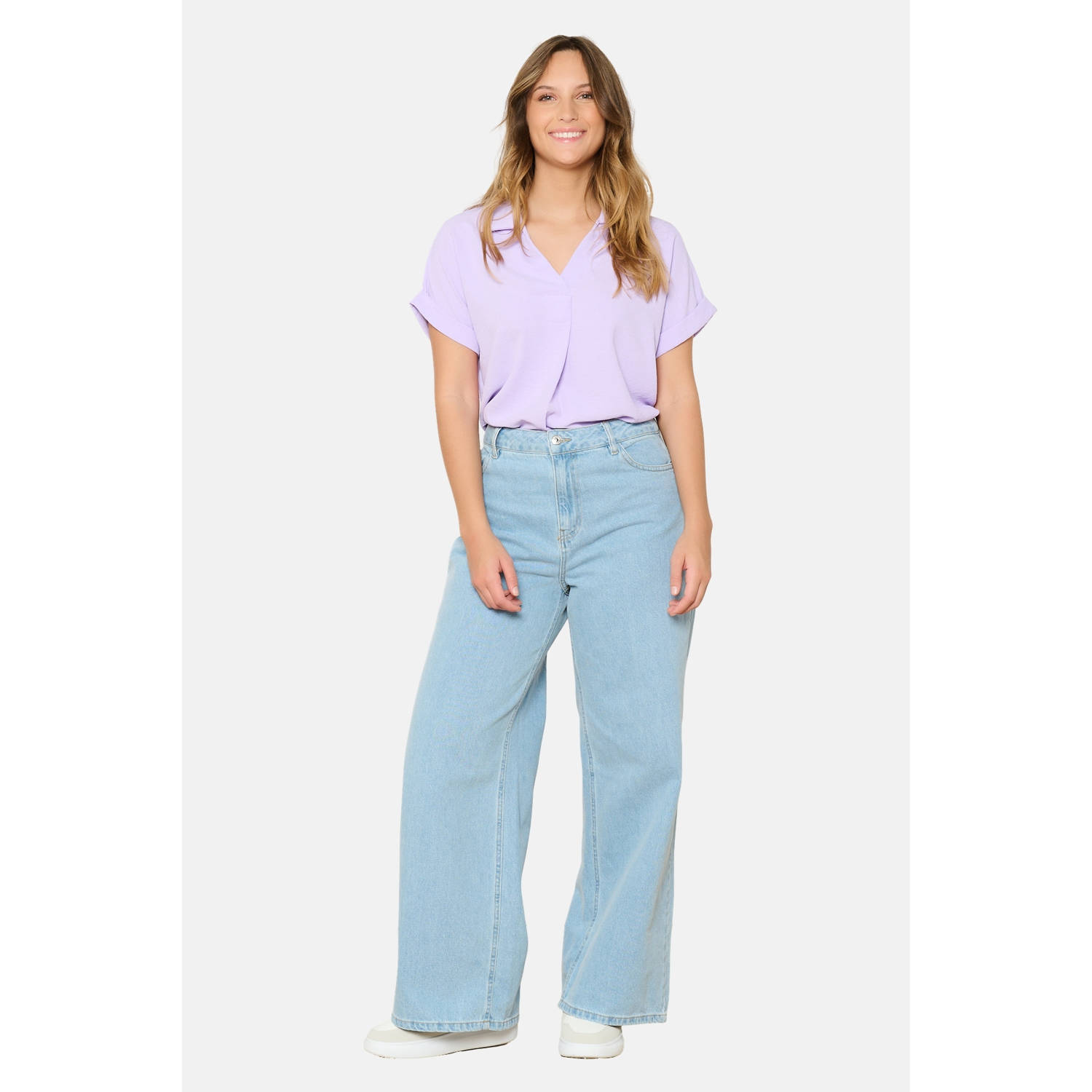 LOLALIZA blousetop lila