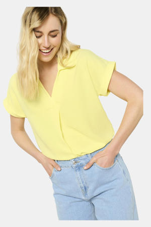 blousetop geel