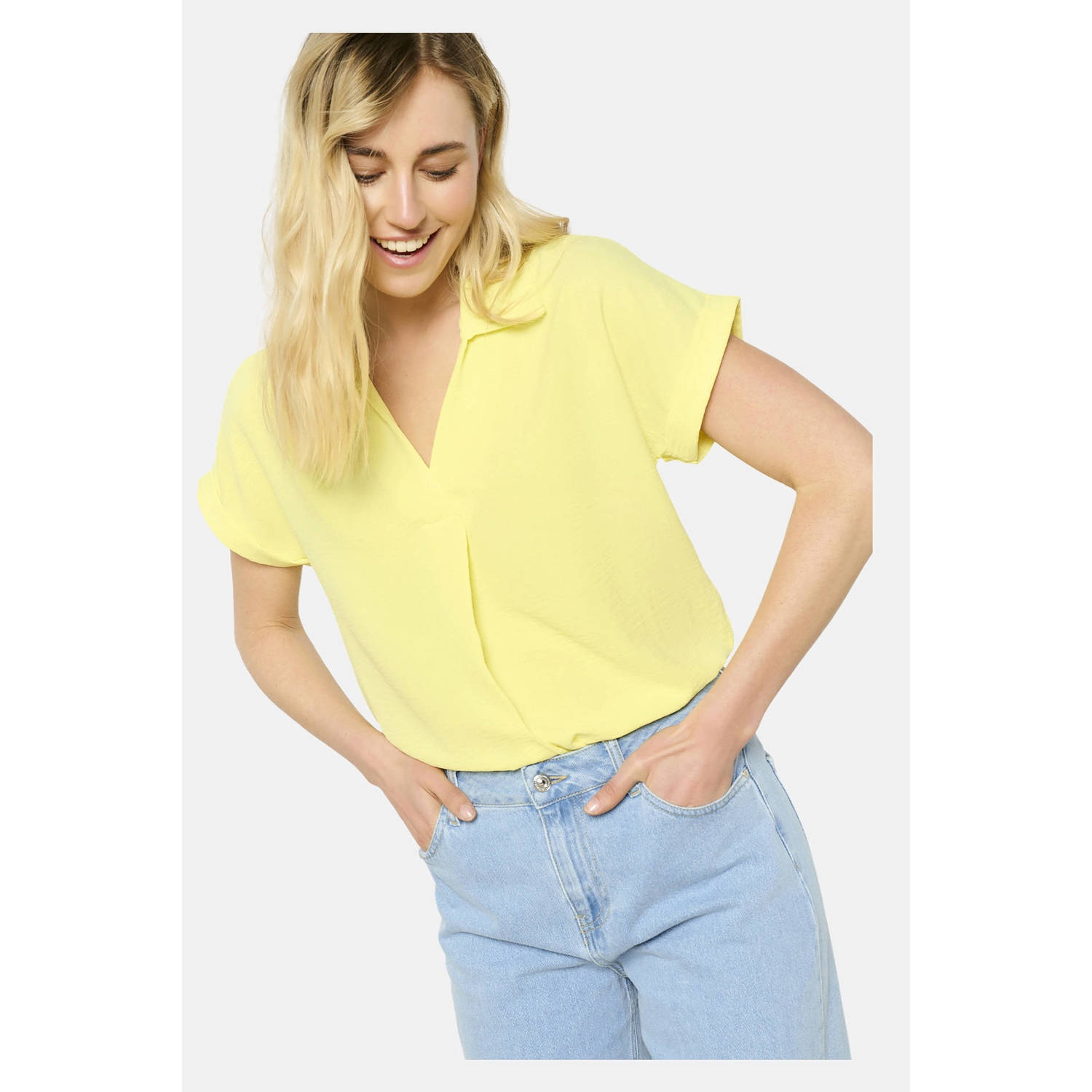 LOLALIZA blousetop geel