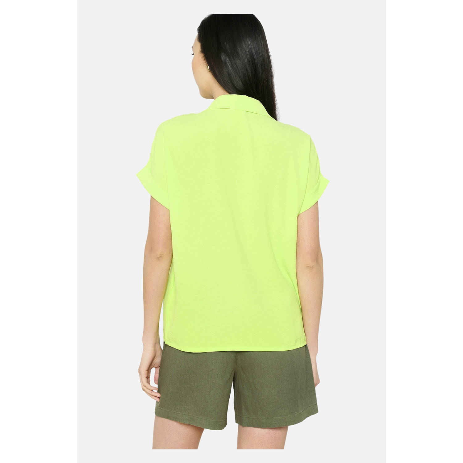 LOLALIZA blousetop limegroen