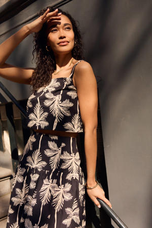 cropped top zwart