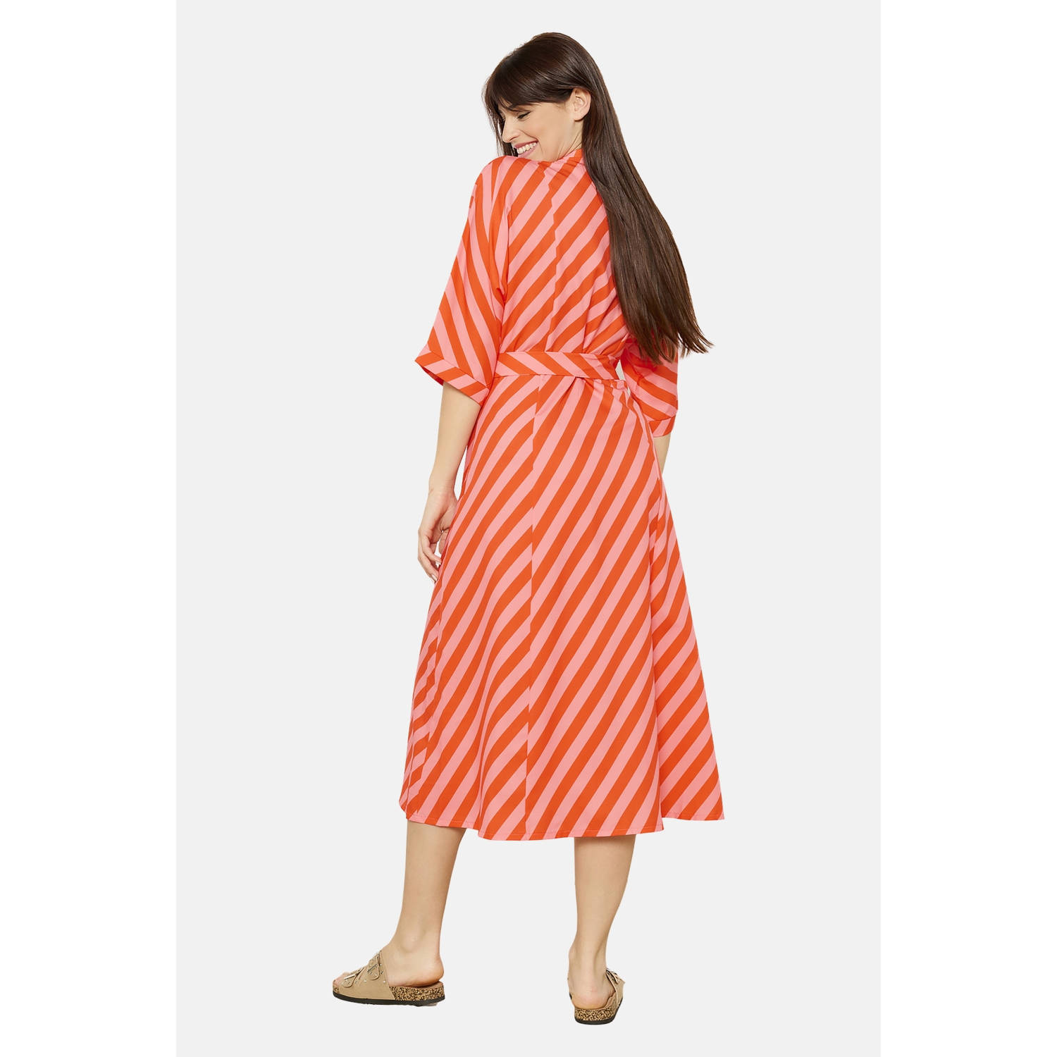 LOLALIZA blousejurk rood