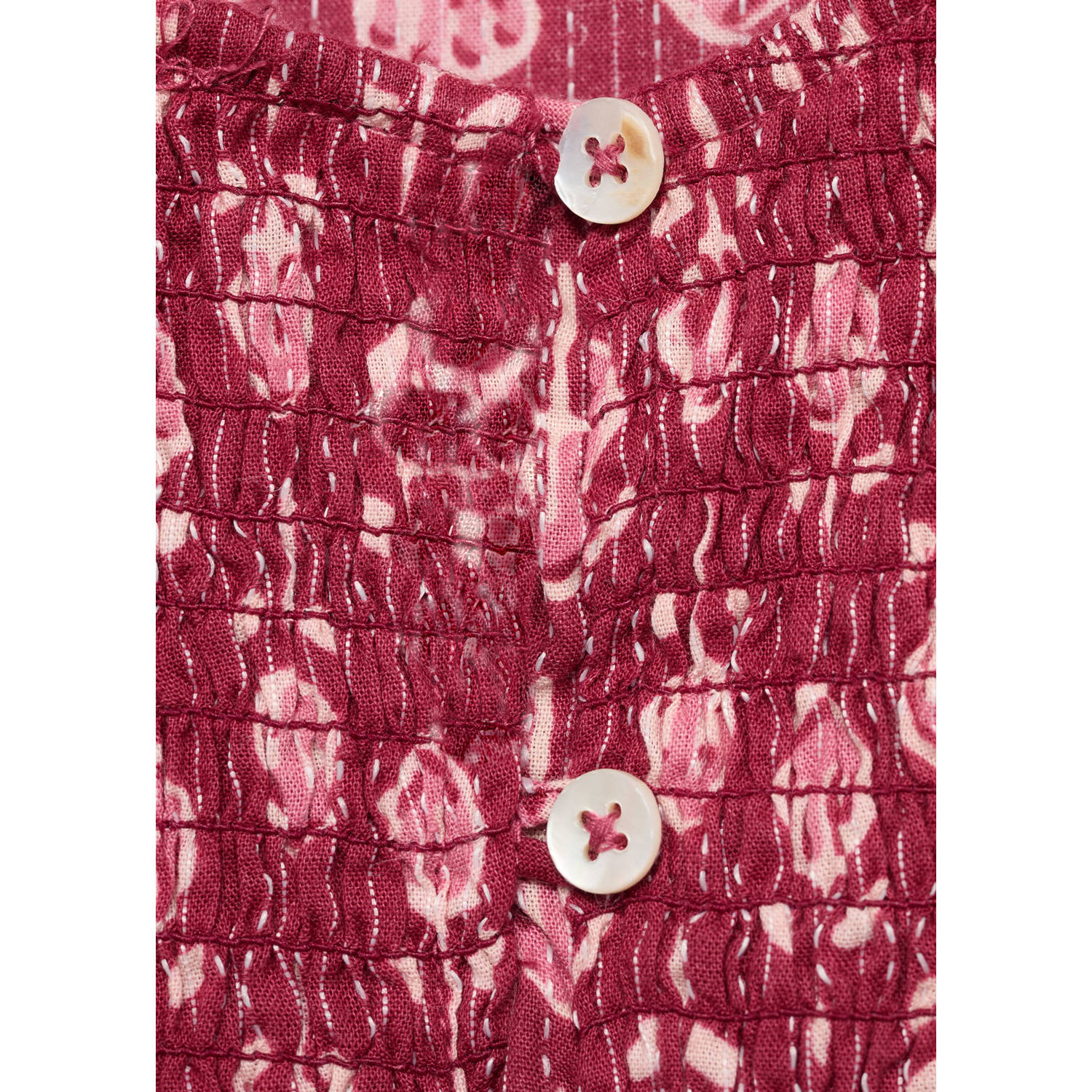 Mango Kids blousetop donkerrood
