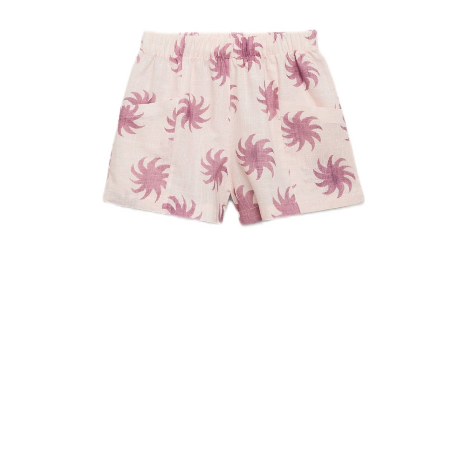 Mango Kids casual short lichtroze