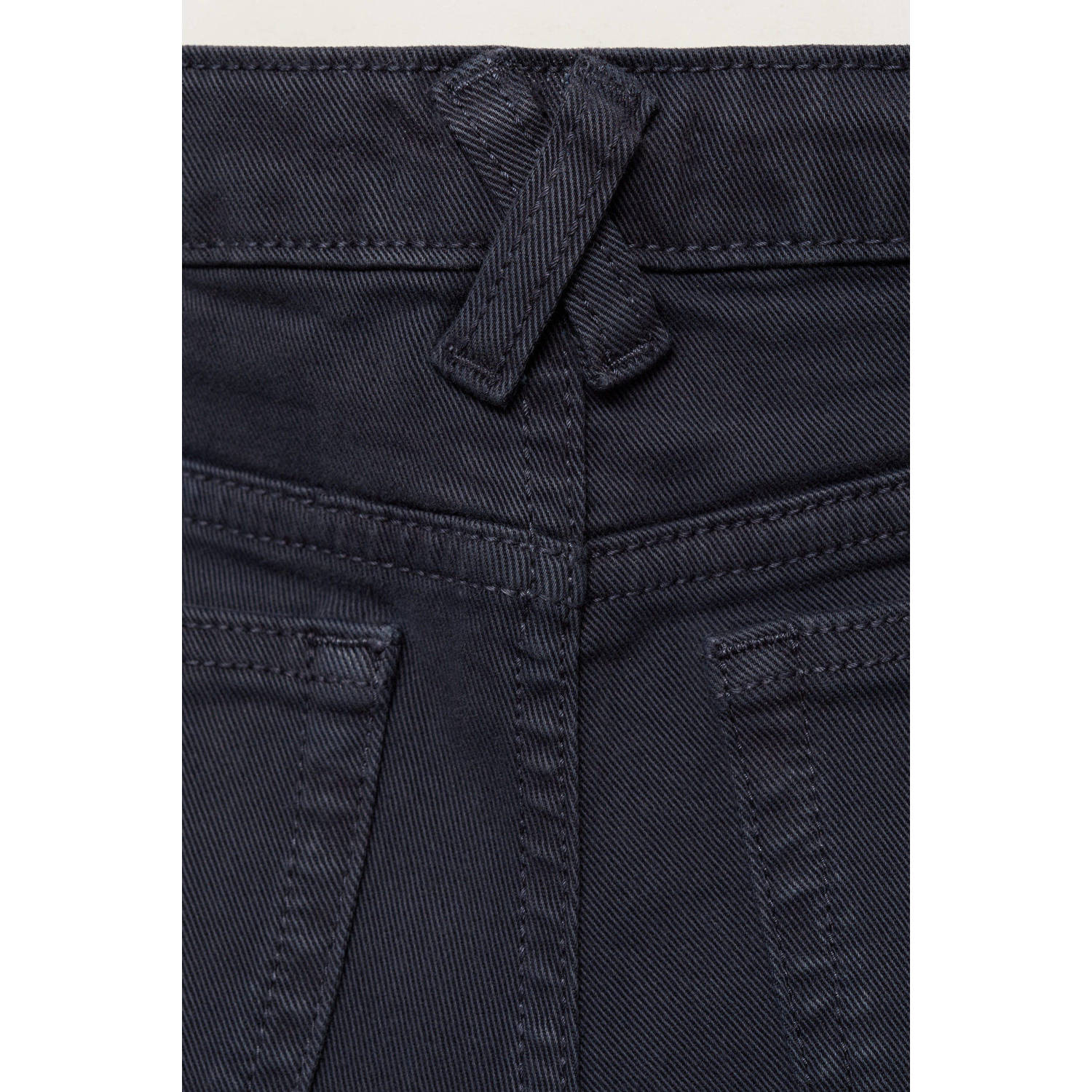 Mango Kids denim short donkerblauw