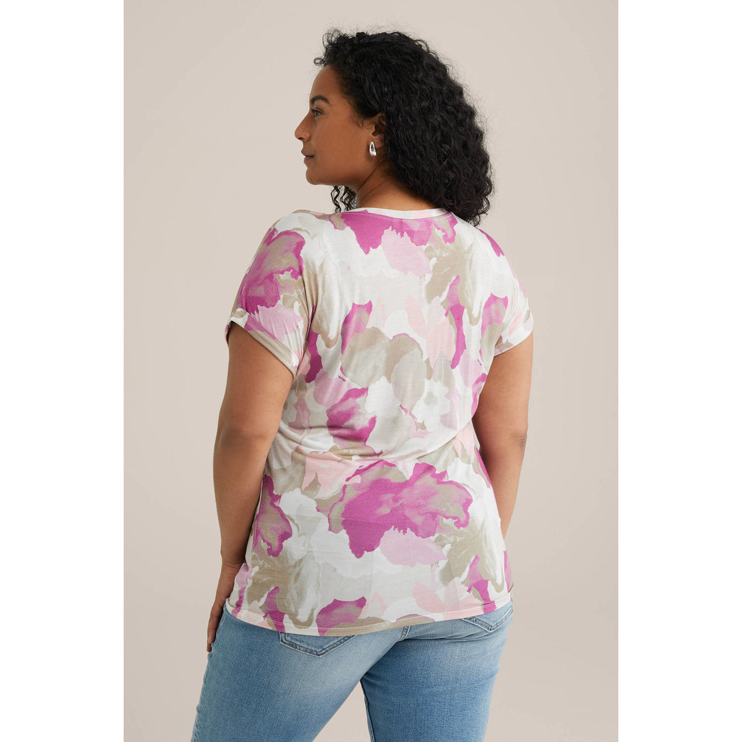 WE Fashion Curve top multi