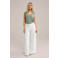 WE Fashion mouwloze top lichtkaki
