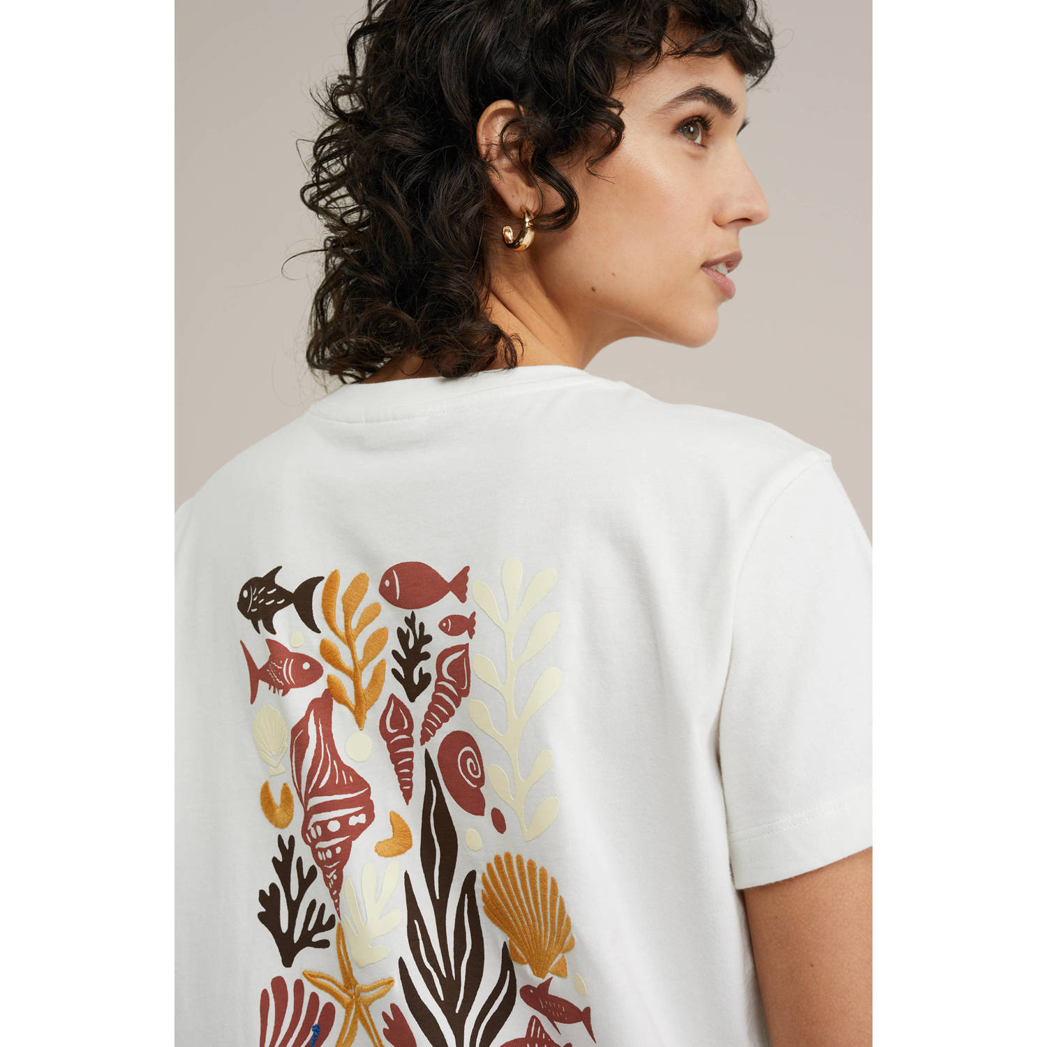 WE Fashion T-shirt wit