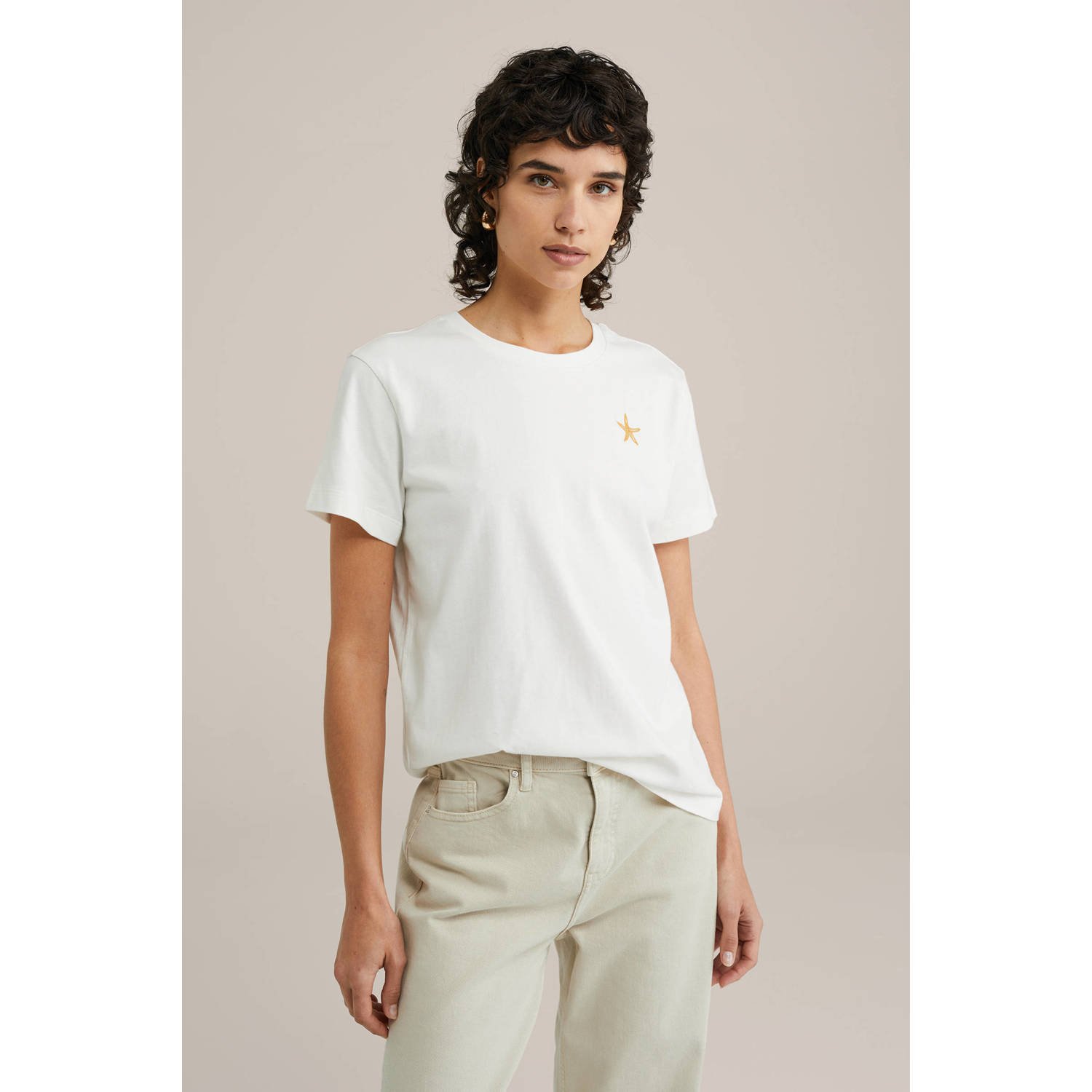WE Fashion T-shirt wit