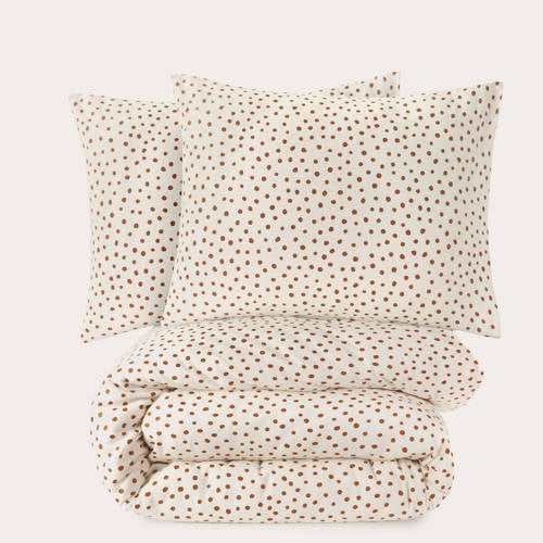 NOUS Living flanellen dekbedovertrek lits-jumeaux (240x220 cm) afbeelding