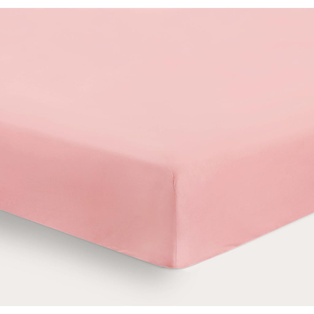 NOUS Kids basis baby hoeslaken ledikant 120 x 60 cm lichtroze