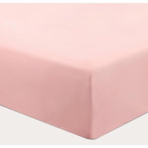 basis kinderhoeslaken 150 x 70 cm lichtroze