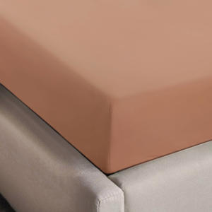 basis hoeslaken bruin roze