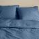 NOUS Living basis dekbedovertrek 2-persoons - blauw (200x200 cm)
