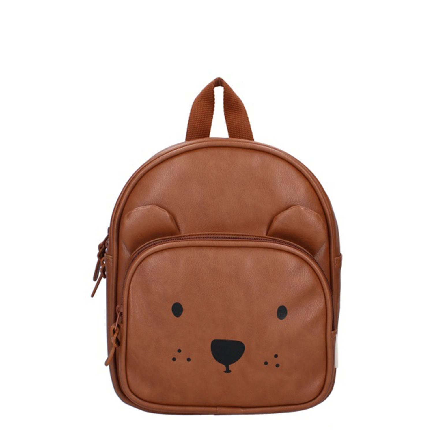 Kidzroom rugzak Beary Excited cognac