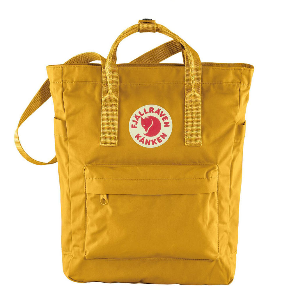 Fjällräven rugzak Kanken Totepack ochre