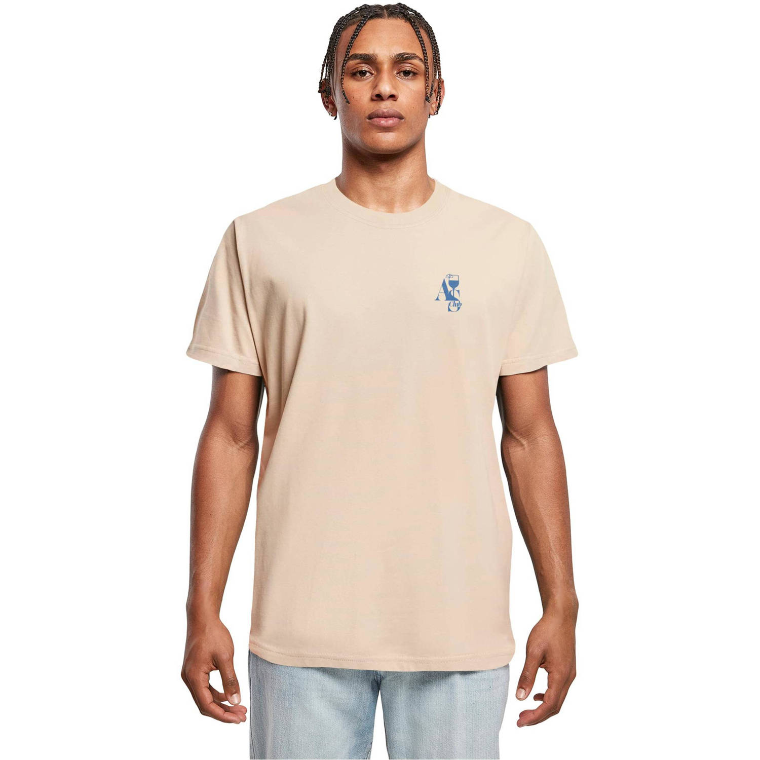 Mister Tee T-shirt AS zand