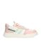 Vingino leren sneakers roze/wit