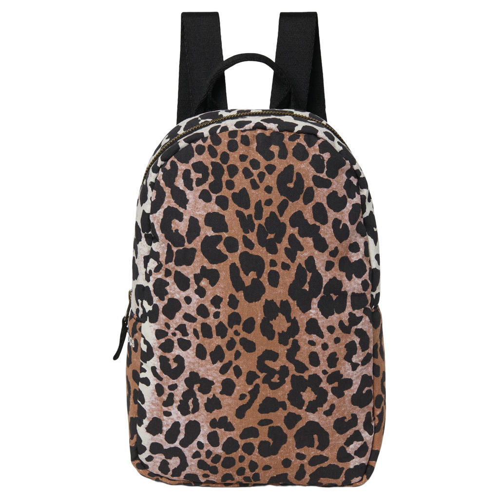 Studio Noos Hazel Leopard Soft Cotton Mini Backpack