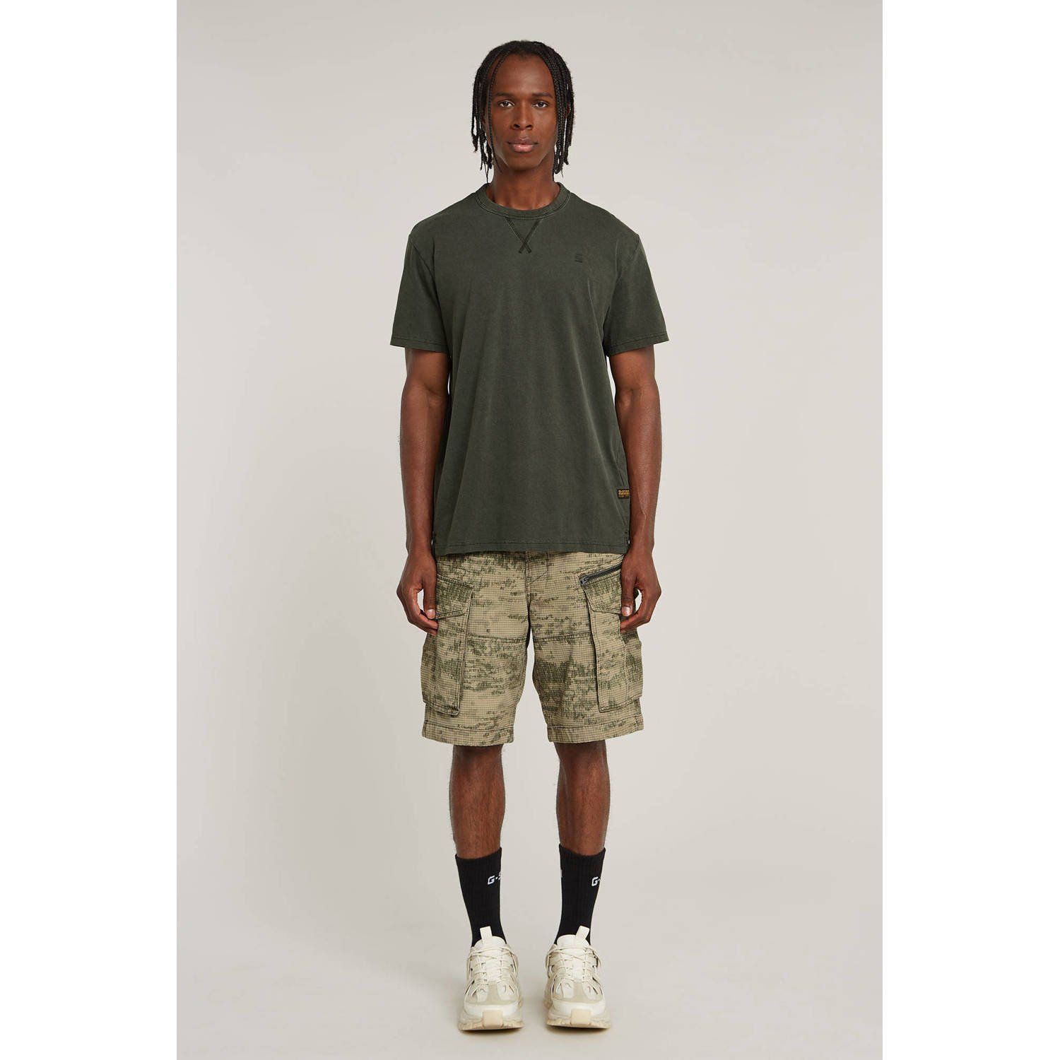 G-STAR regular fit T-shirt Nifous grijs