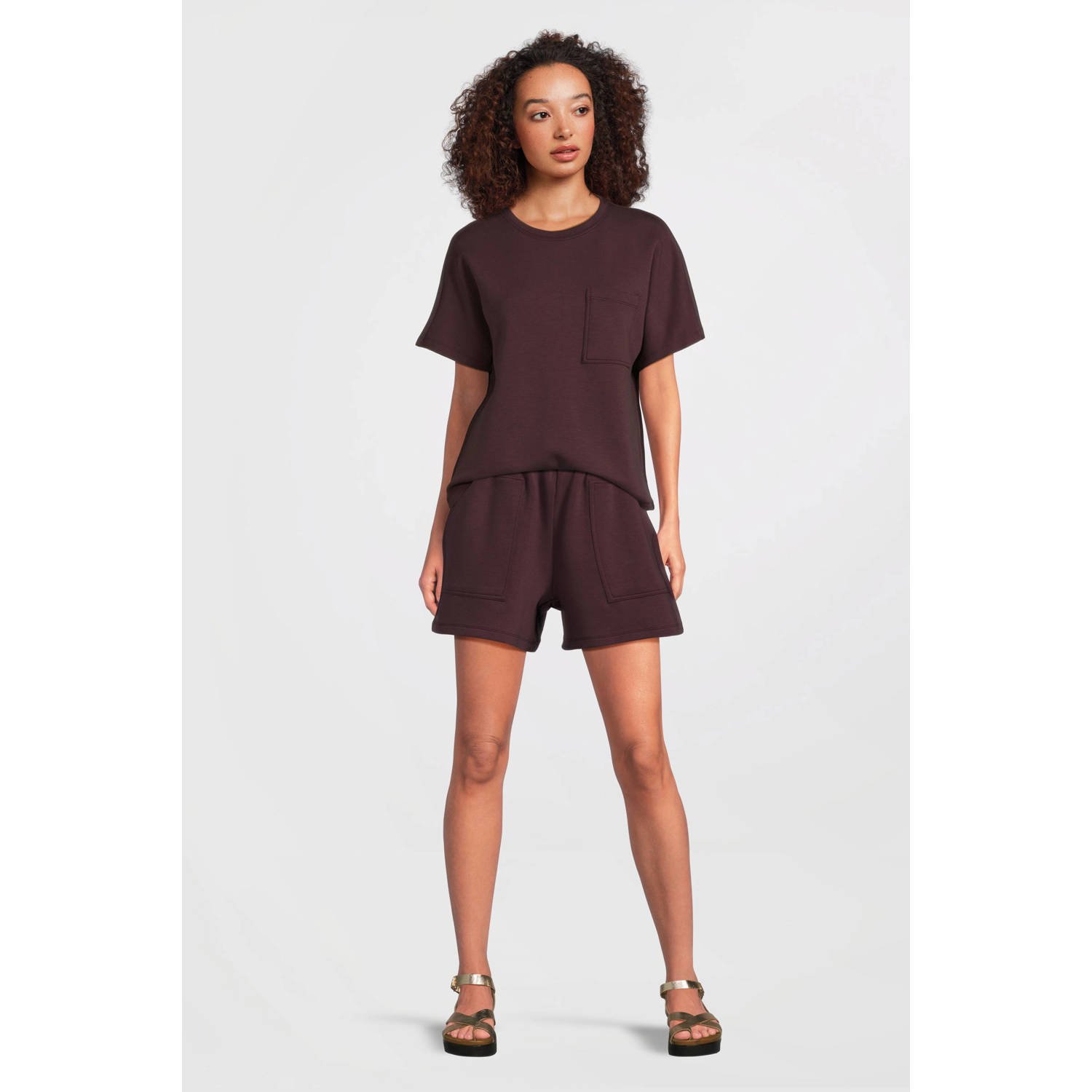 MSCH Copenhagen T-shirt bruin