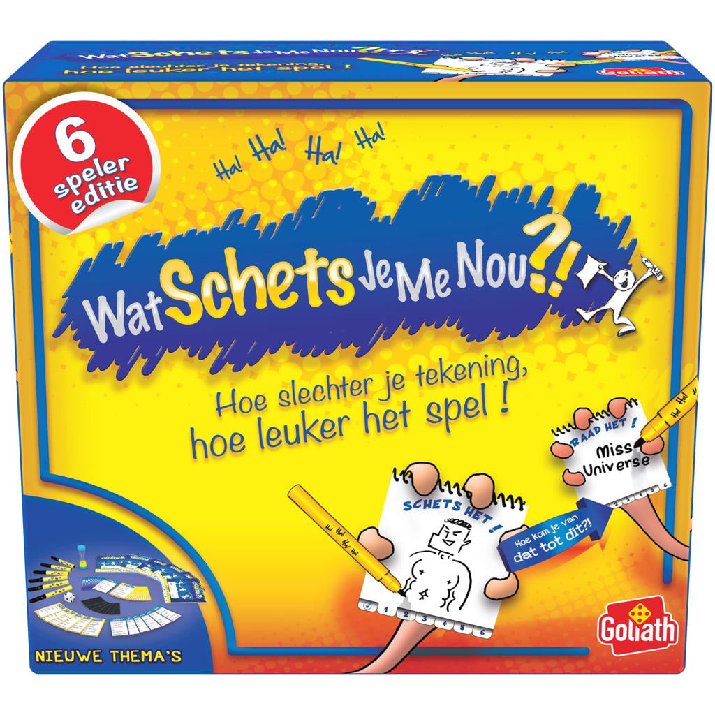 Goliath Wat schets je me nou?! 6 spelers Big BOX