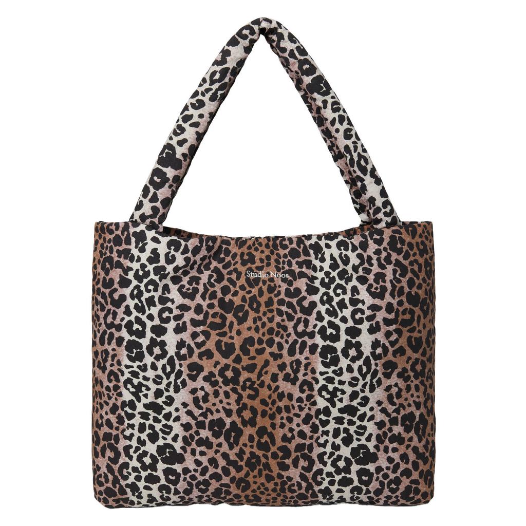 Studio Noos luiertas Hazel Soft Cotton Leopard Mom Bag bruin