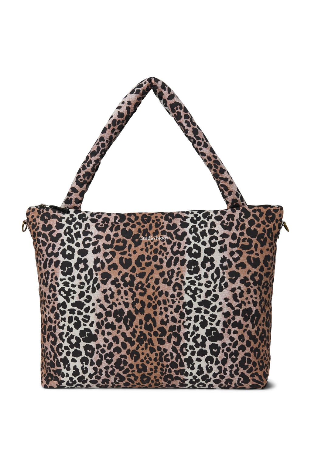 Studio Noos luiertas Hazel Soft Cotton Leopard Diaper Bag bruin