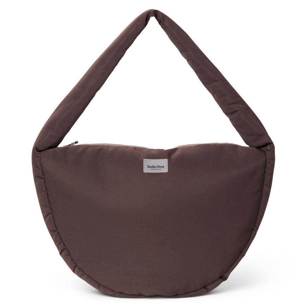 Studio Noos crossbody tas Puffy bruin